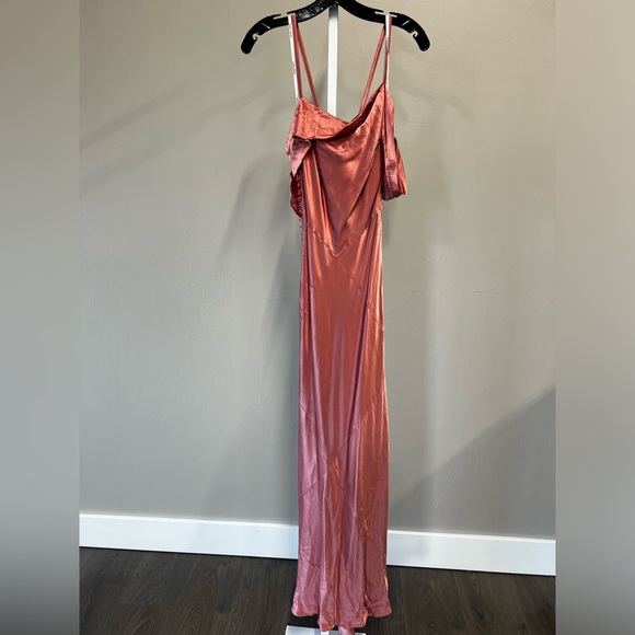 NWT For Love & Lemons Jewel Maxi Dress / Mauve Pink / Size XS - Picture 5 of 9